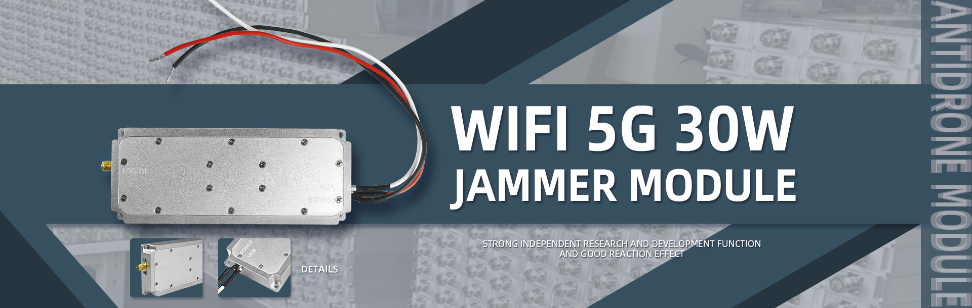 Txinako Seinale Jammer Moduluen Fabrikatzaileak