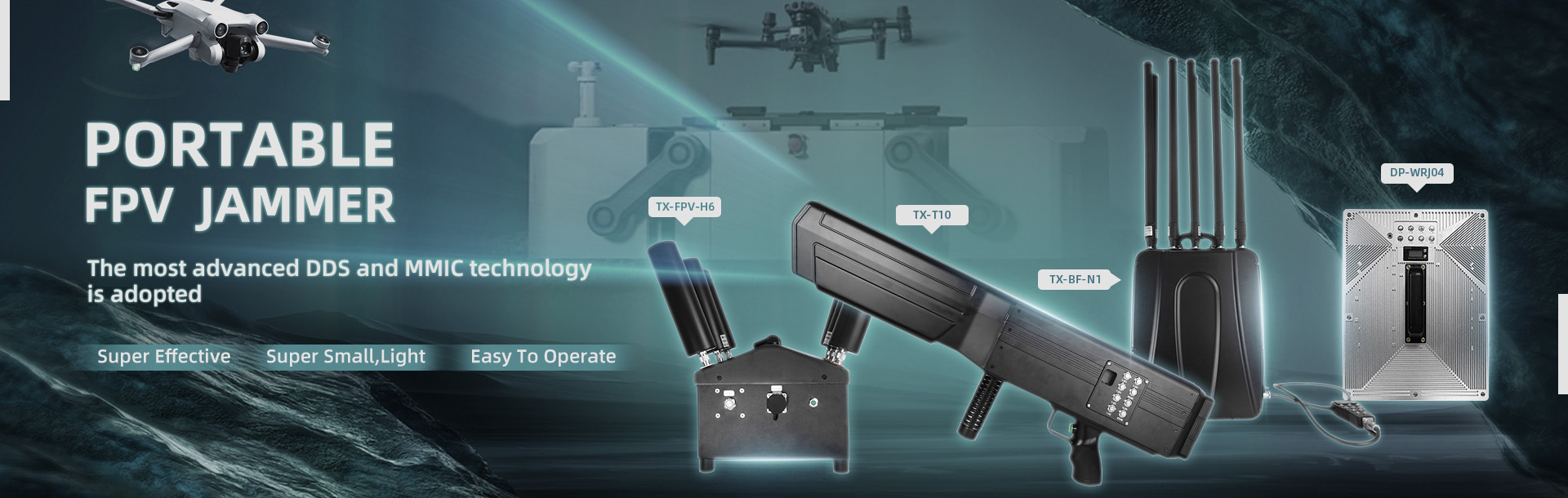Txinako Drone Jammer Hornitzaileak