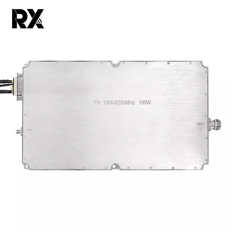 Banda ultrazabaleko 1000-6000MHz potentzia handiko 100W potentzia-anplifikadorea